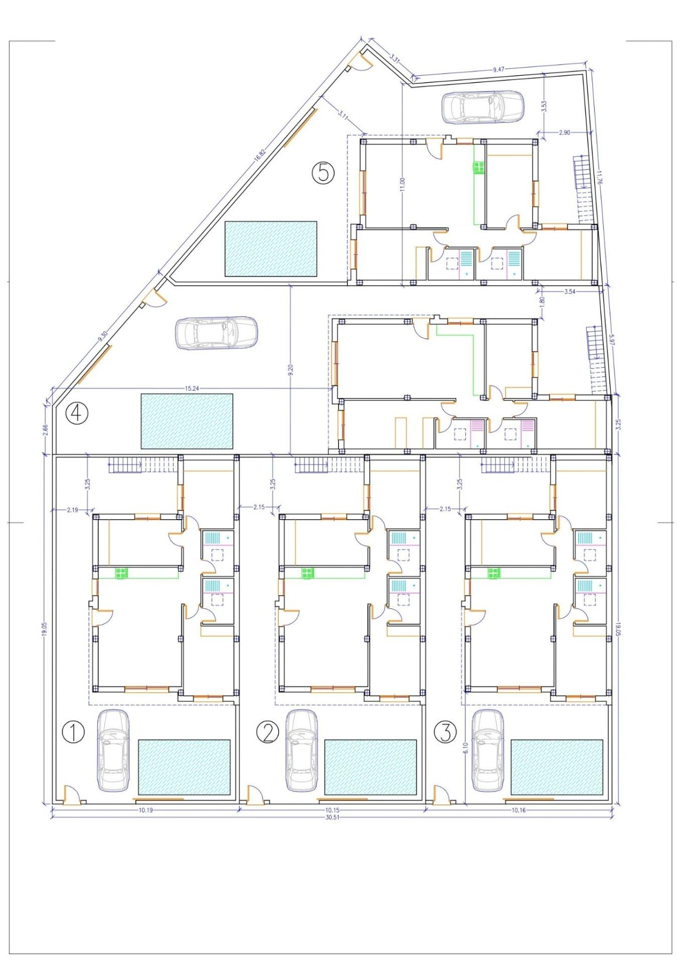 New Build - 3 Bedroom 2 Bathroom Villa in Torre Pacheco - pueblo  - Murcia