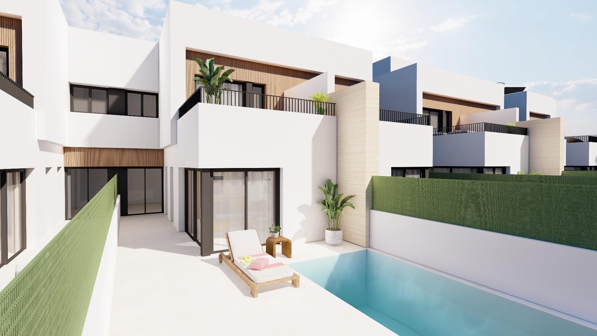 New Build - 3 Bedroom 2 Bathroom Villa in Santiago de la Ribera - Santiago De La Ribera  - Murcia