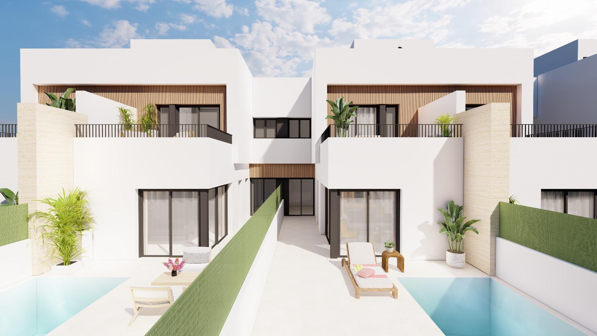New Build - 3 Bedroom 2 Bathroom Villa in Santiago de la Ribera - Santiago De La Ribera  - Murcia