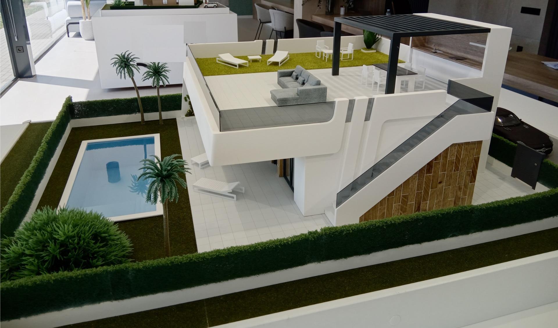 New Build - 3 Bedroom 2 Bathroom Villa in Alhama De Murcia - Condado De Alhama  - Murcia