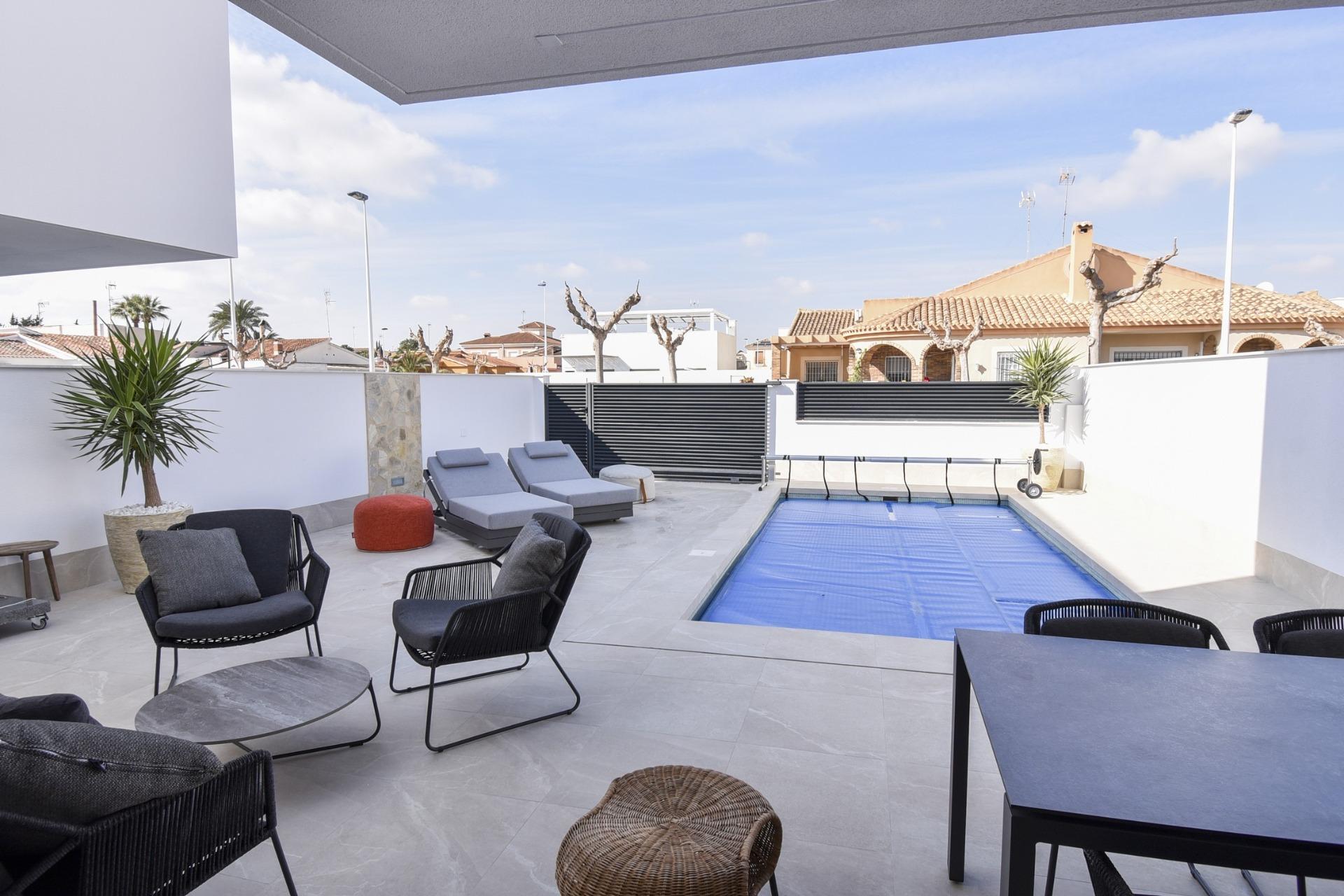 New Build - 3 Bedroom 3 Bathroom Villa in San Pedro del Pinatar - Los Antolinos  - Murcia
