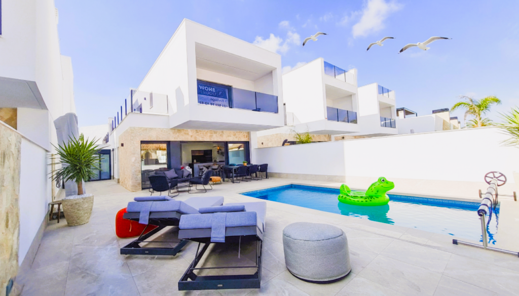 New Build - 3 Bedroom 3 Bathroom Villa in San Pedro del Pinatar - Los Antolinos  - Murcia