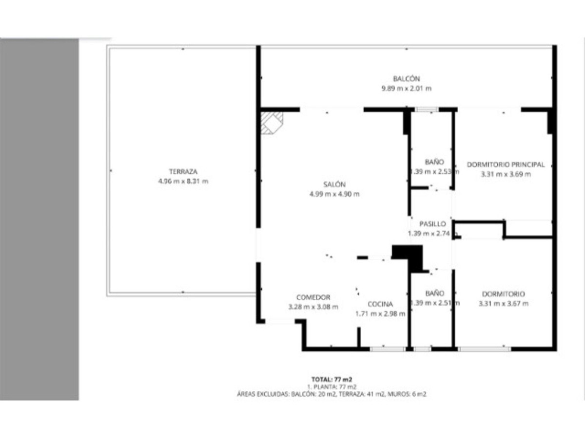 For sale - 2 Bedroom 2 Bathroom Apartment - Penthouse in Torrevieja - Torrevieja Centro  - Alicante