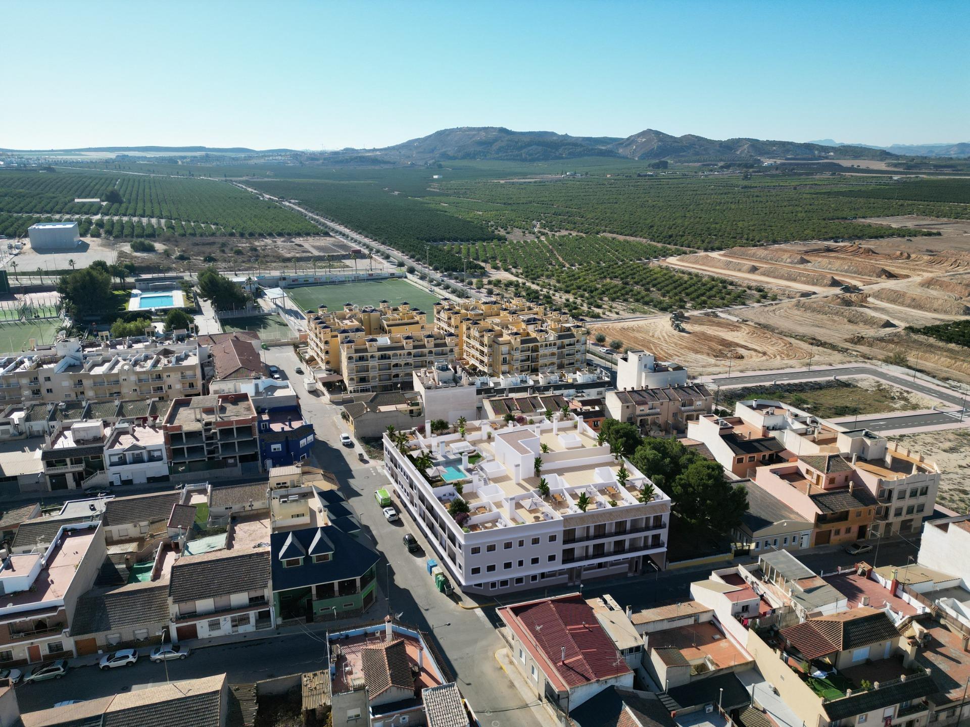 For sale - 2 Bedroom 2 Bathroom Penthouse in Algorfa - Pueblo  - Alicante