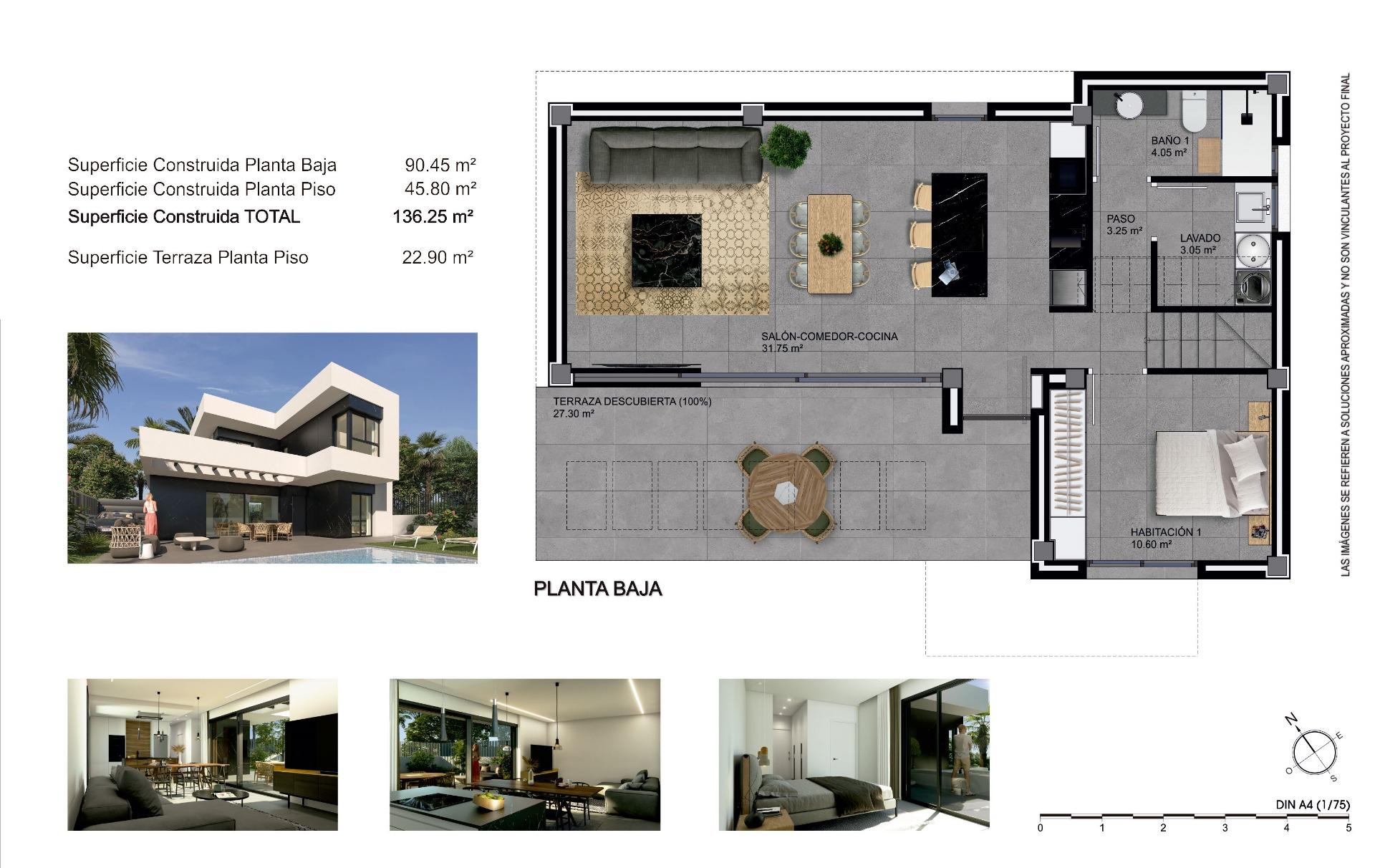 New Build - 3 Bedroom 3 Bathroom KEY READY Villa in Quesada - Benimar  - Alicante