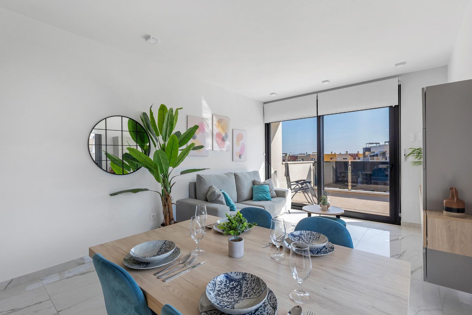For sale - 2 Bedroom 2 Bathroom Penthouse in Orihuela Costa - Playa Flamenca  - Alicante
