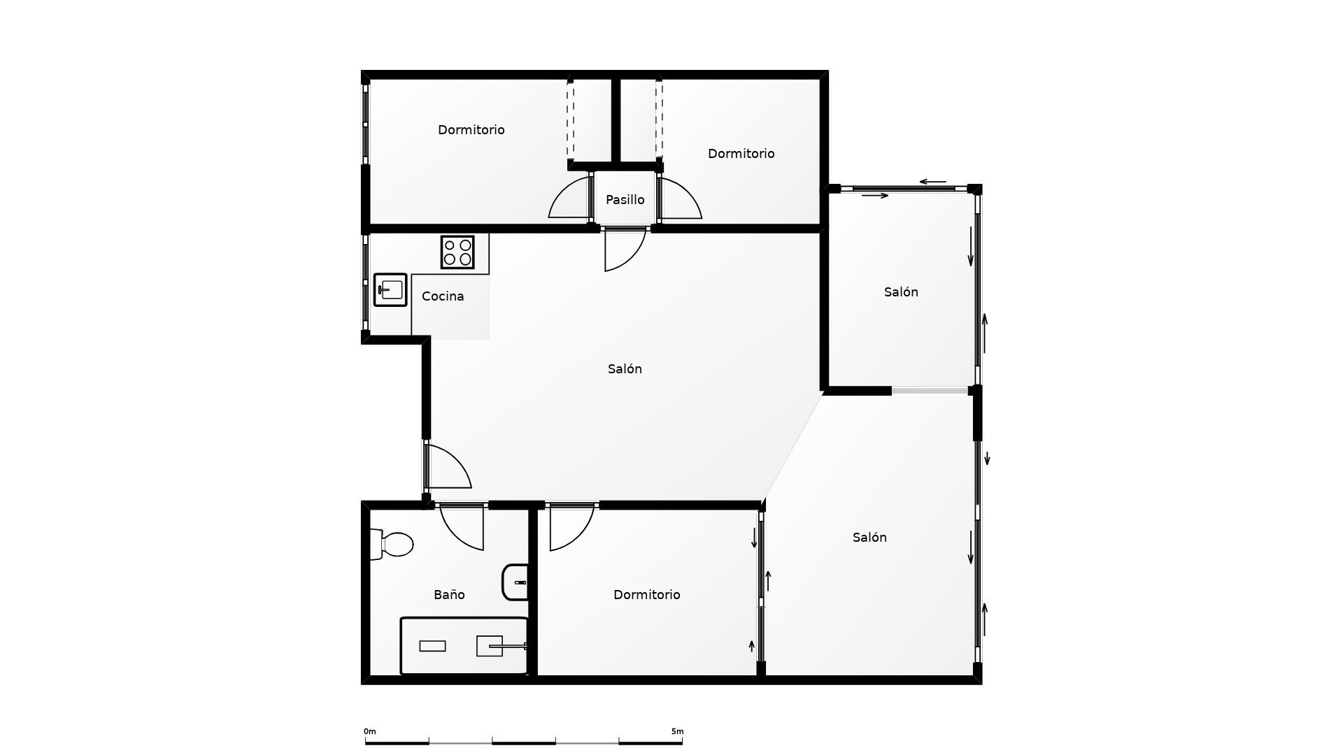 For sale - 3 Bedroom 1 Bathroom Apartment in Guardamar del Segura - Puerto Deportivo  - Alicante