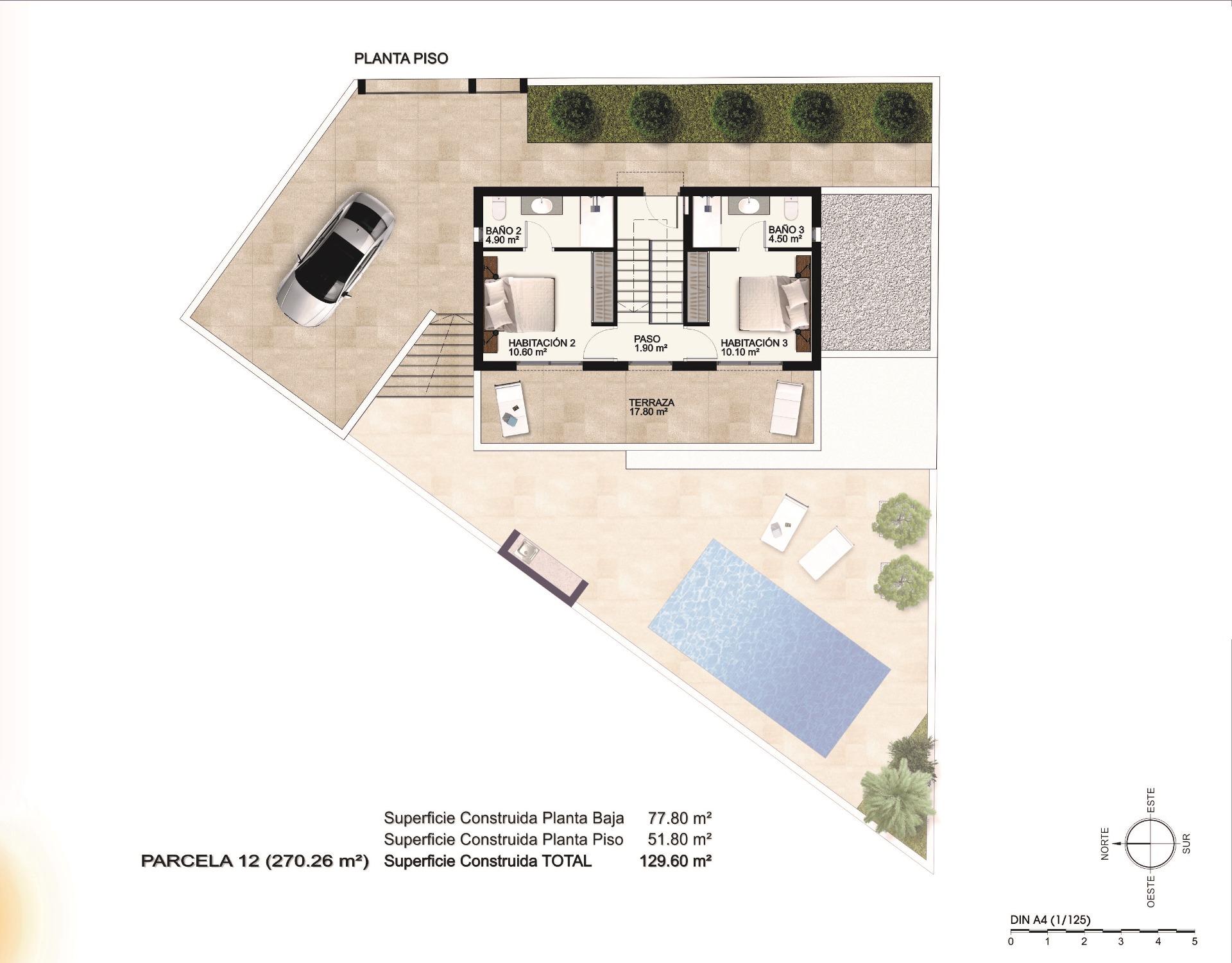 Sold - 3 Bedroom 3 Bathroom Villa in Rojales - Ciudad Quesada  - Alicante