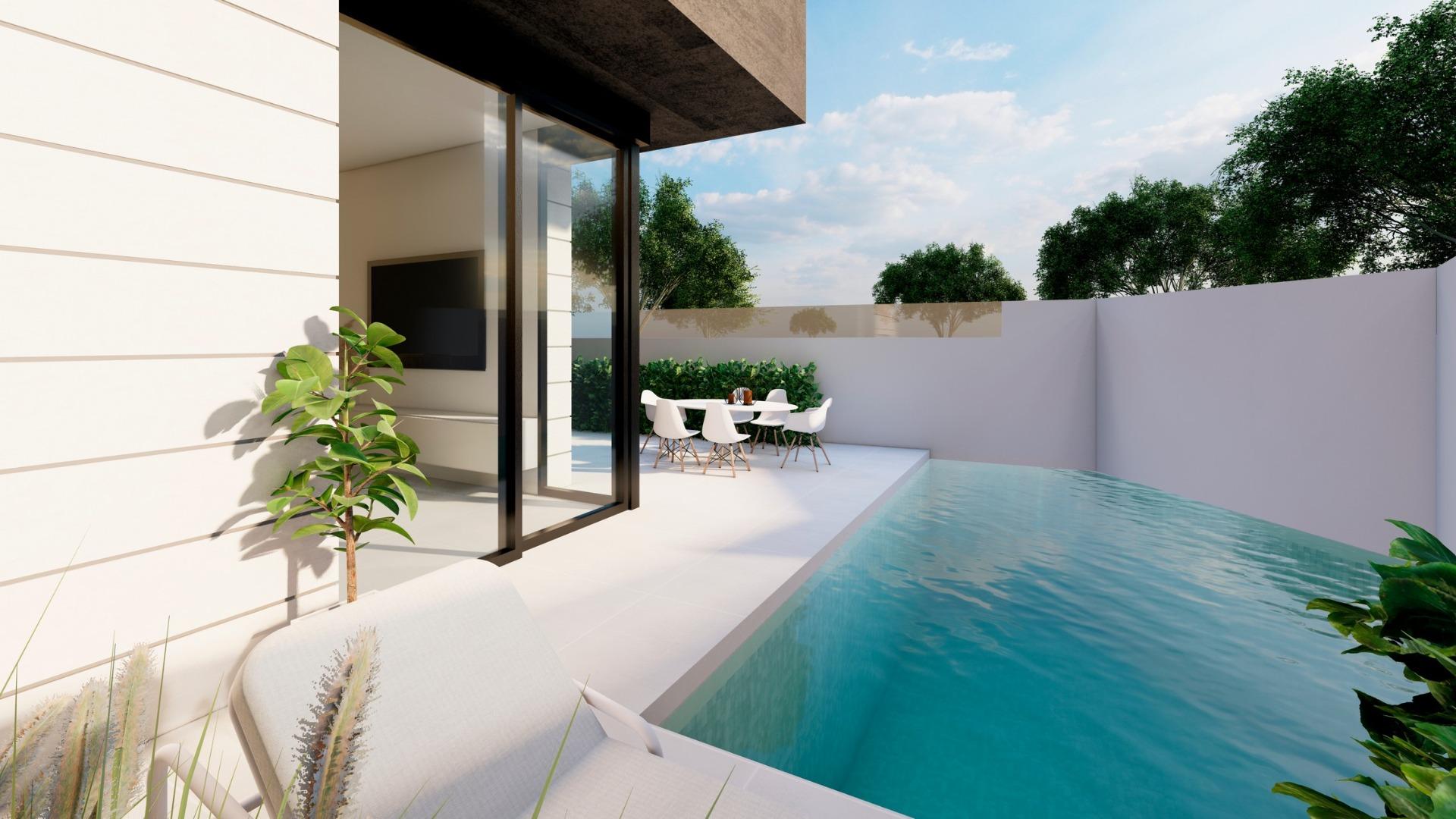 For sale - 2 Bedroom 2 Bathroom Bungalow in Pilar de La Horadada - pueblo  - Alicante