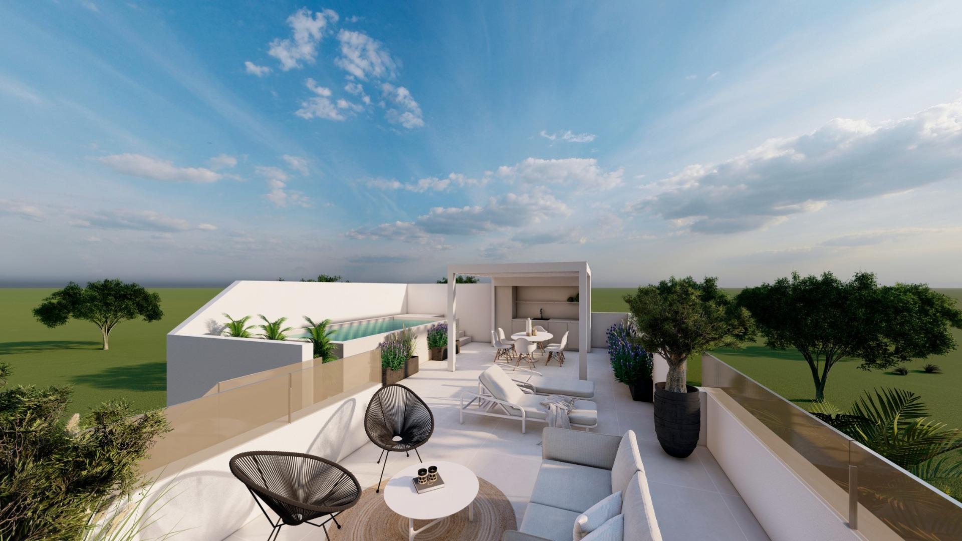 For sale - 2 Bedroom 2 Bathroom Bungalow in Pilar de La Horadada - pueblo  - Alicante