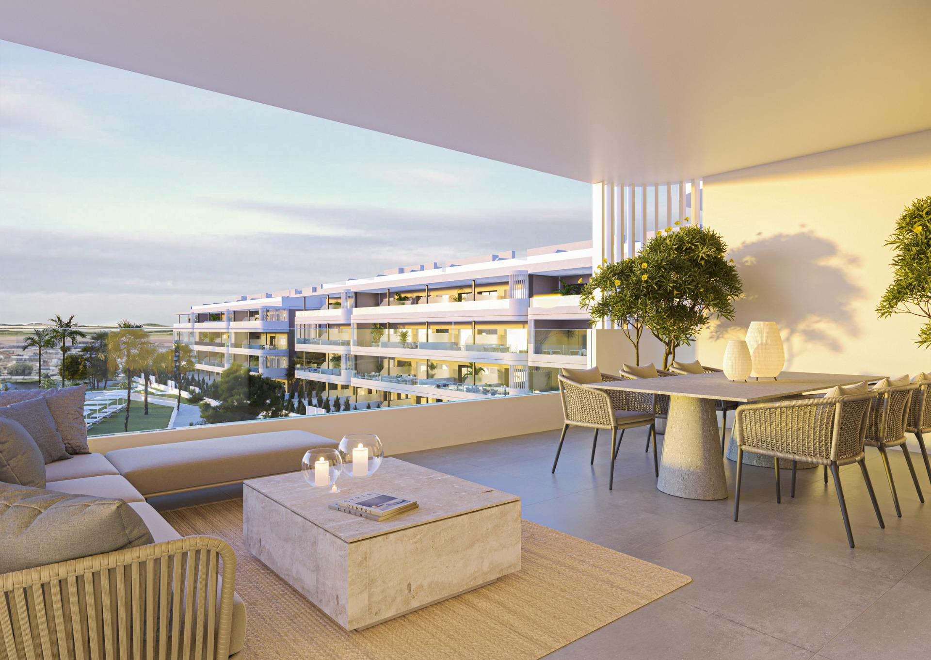 For sale - 2 Bedroom 2 Bathroom Penthouse in Torrevieja - La Hoya  - Alicante