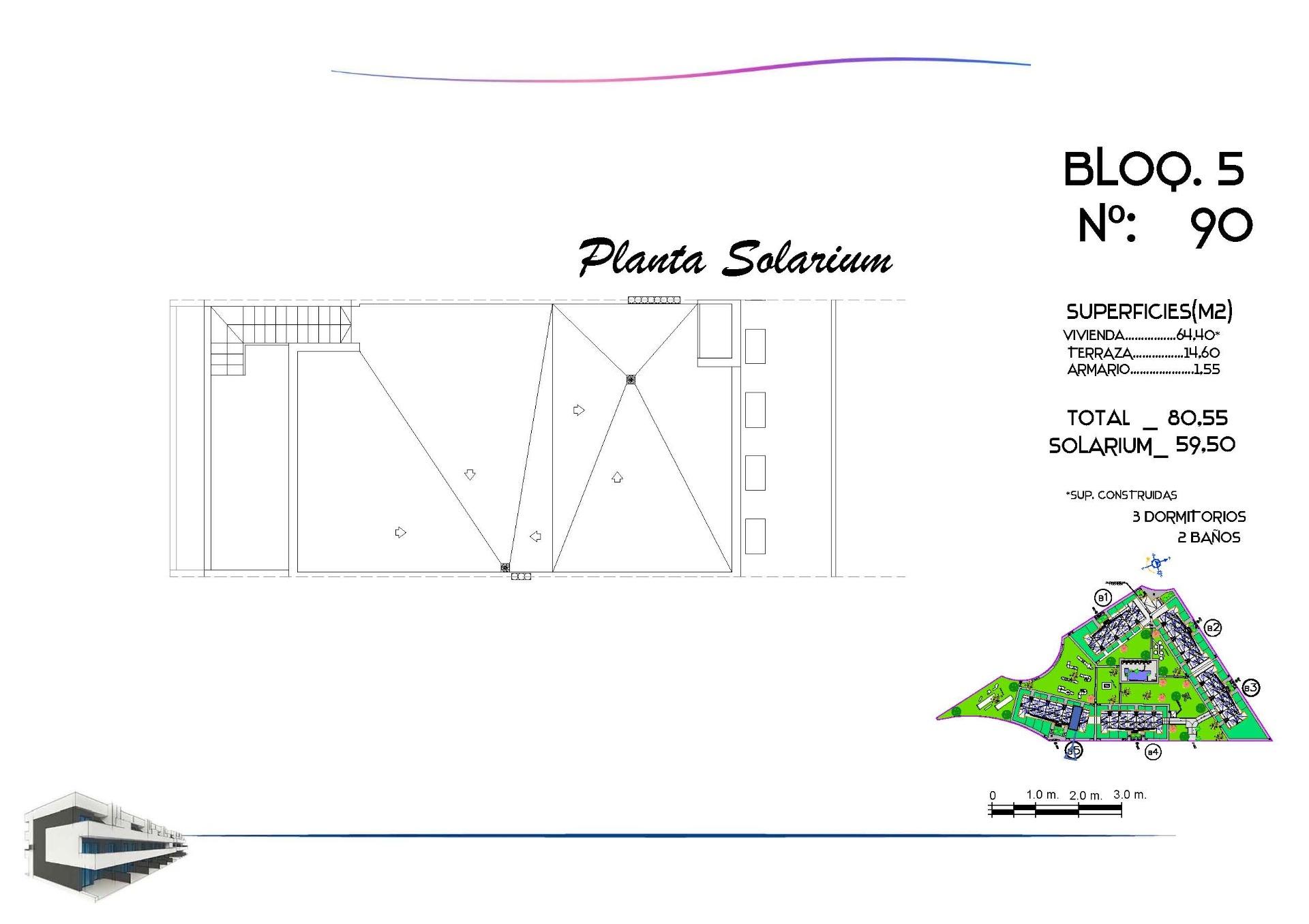 For sale - 2 Bedroom 2 Bathroom Penthouse in Guardamar del Segura - El Raso  - Alicante