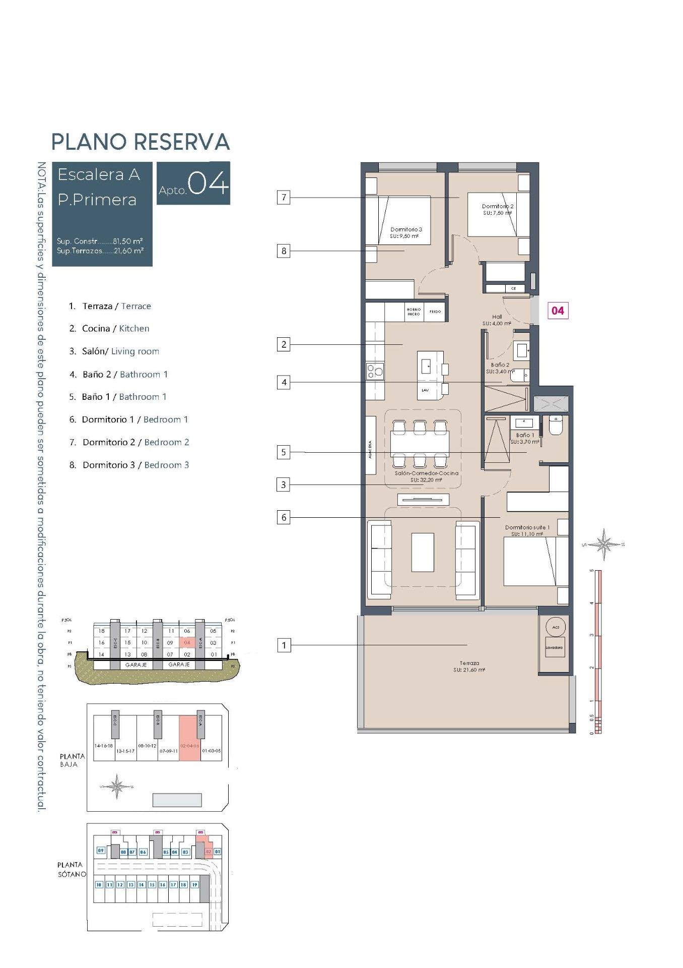 For sale - 3 Bedroom 2 Bathroom Apartment in Benijofar - Pueblo  - Alicante
