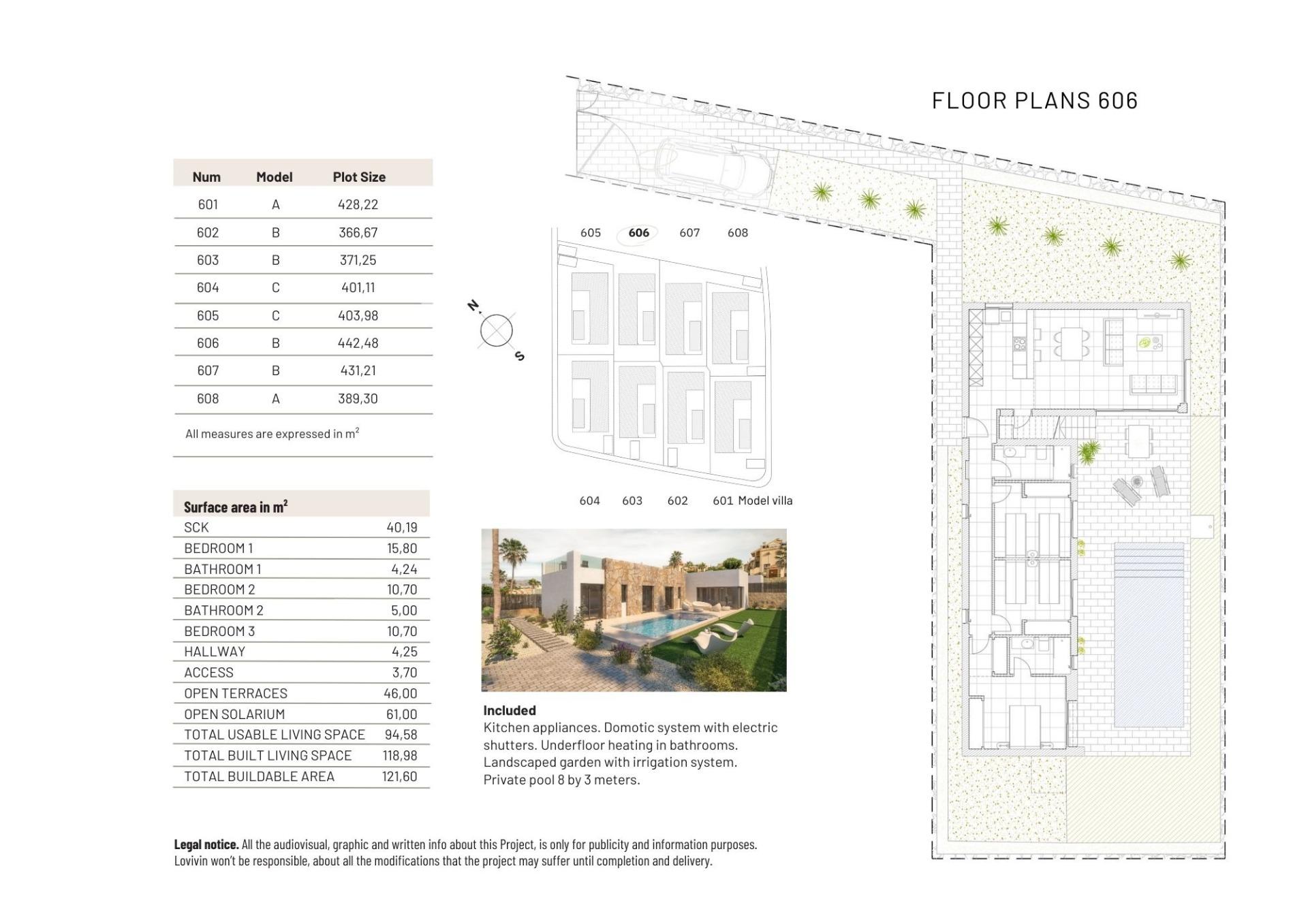 For sale - 3 Bedroom 2 Bathroom Villa in Algorfa - La Finca Golf  - Alicante