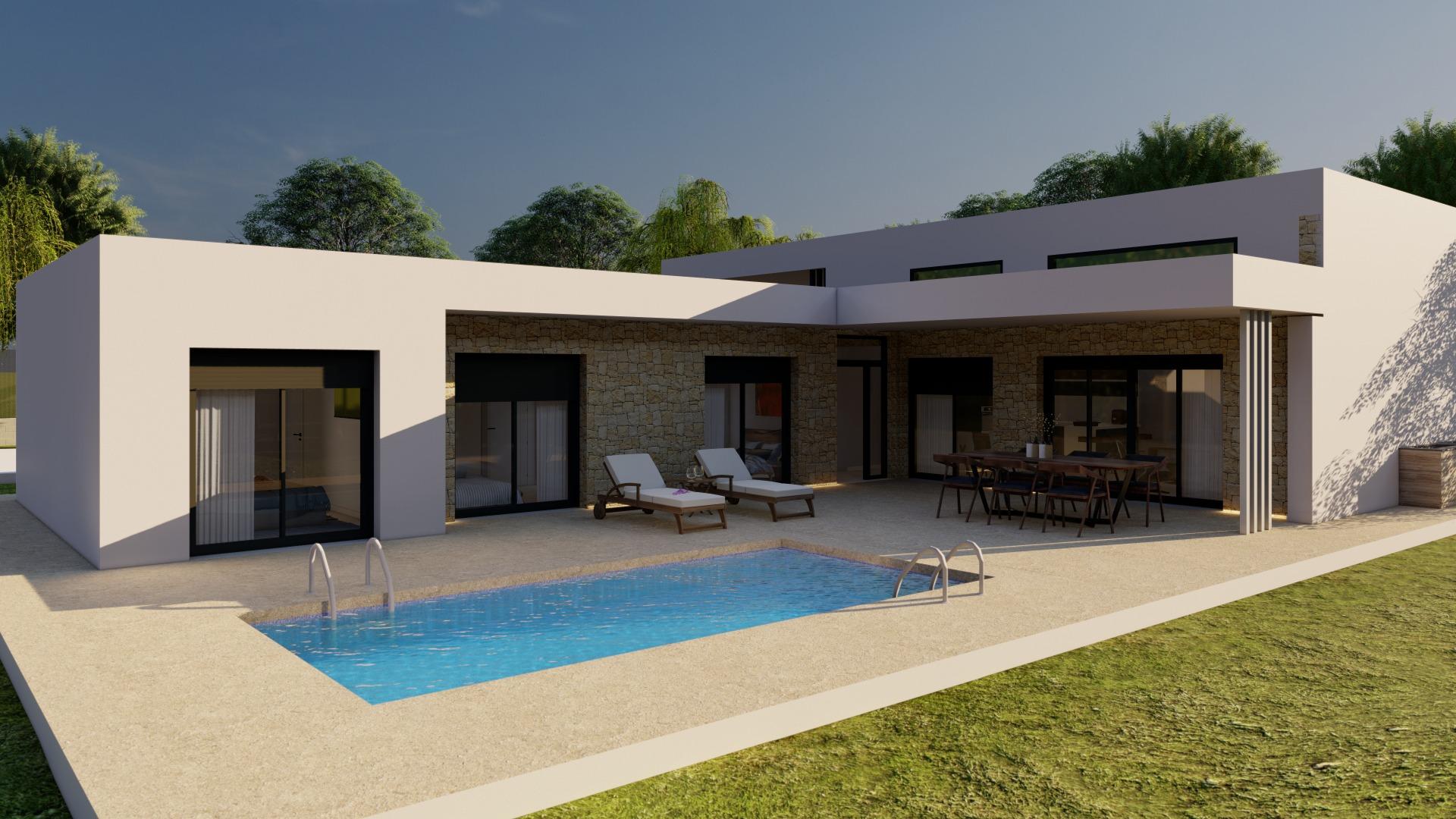 For sale - 3 Bedroom 2 Bathroom Villa in Pinoso - Campo  - Alicante