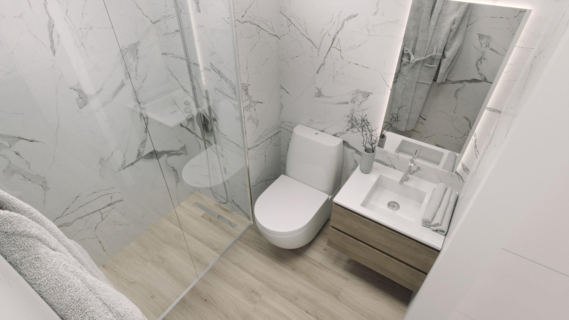 For sale - 2 Bedroom 2 Bathroom Penthouse in Torrevieja - Centro  - Alicante