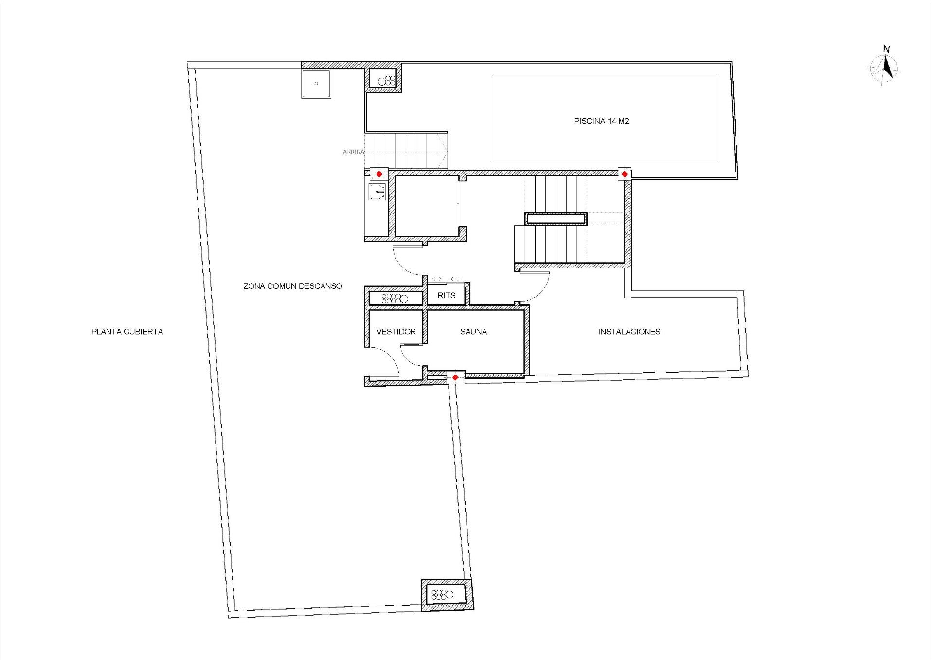 For sale - 2 Bedroom 2 Bathroom Penthouse in Torrevieja - Centro  - Alicante