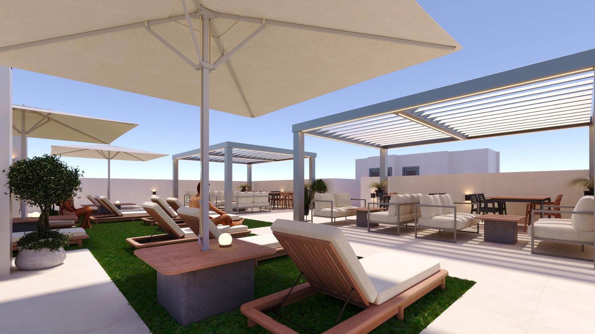 For sale - 1 Bedroom 1 Bathroom Penthouse in San Miguel de Salinas - Pueblo  - Alicante