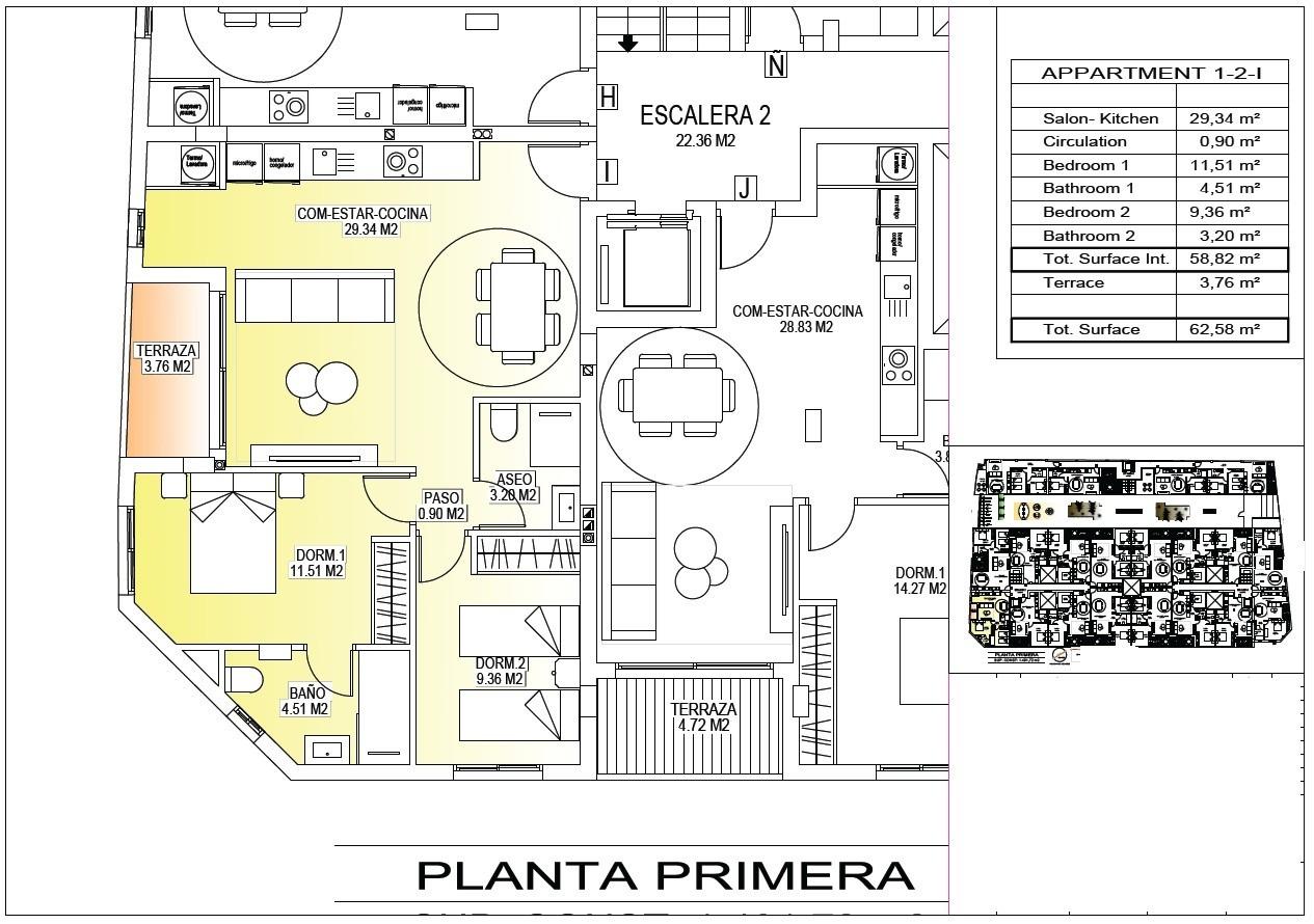 For sale - 2 Bedroom 2 Bathroom Apartment in San Miguel de Salinas - Pueblo  - Alicante