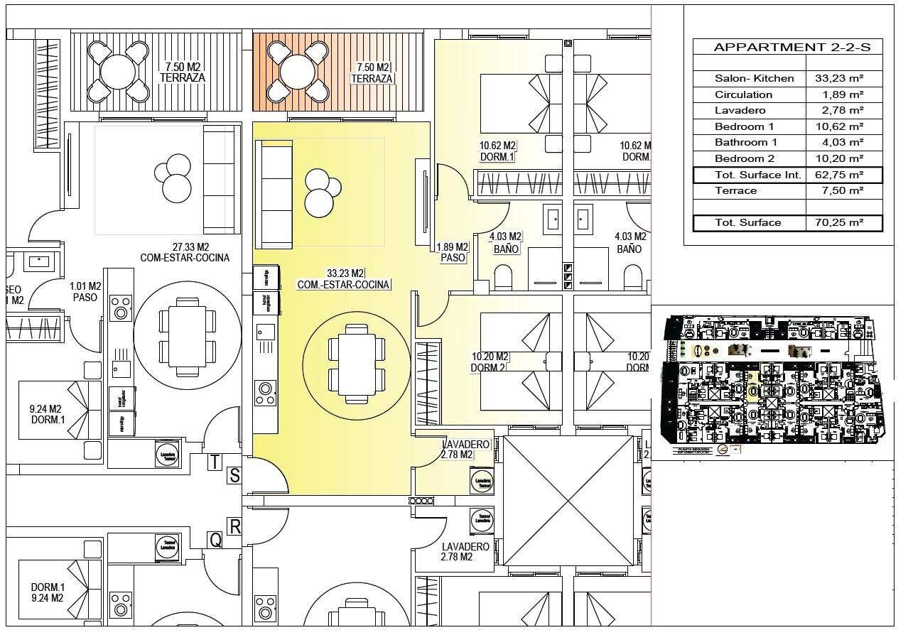 For sale - 2 Bedroom 1 Bathroom Penthouse in San Miguel de Salinas - Pueblo  - Alicante