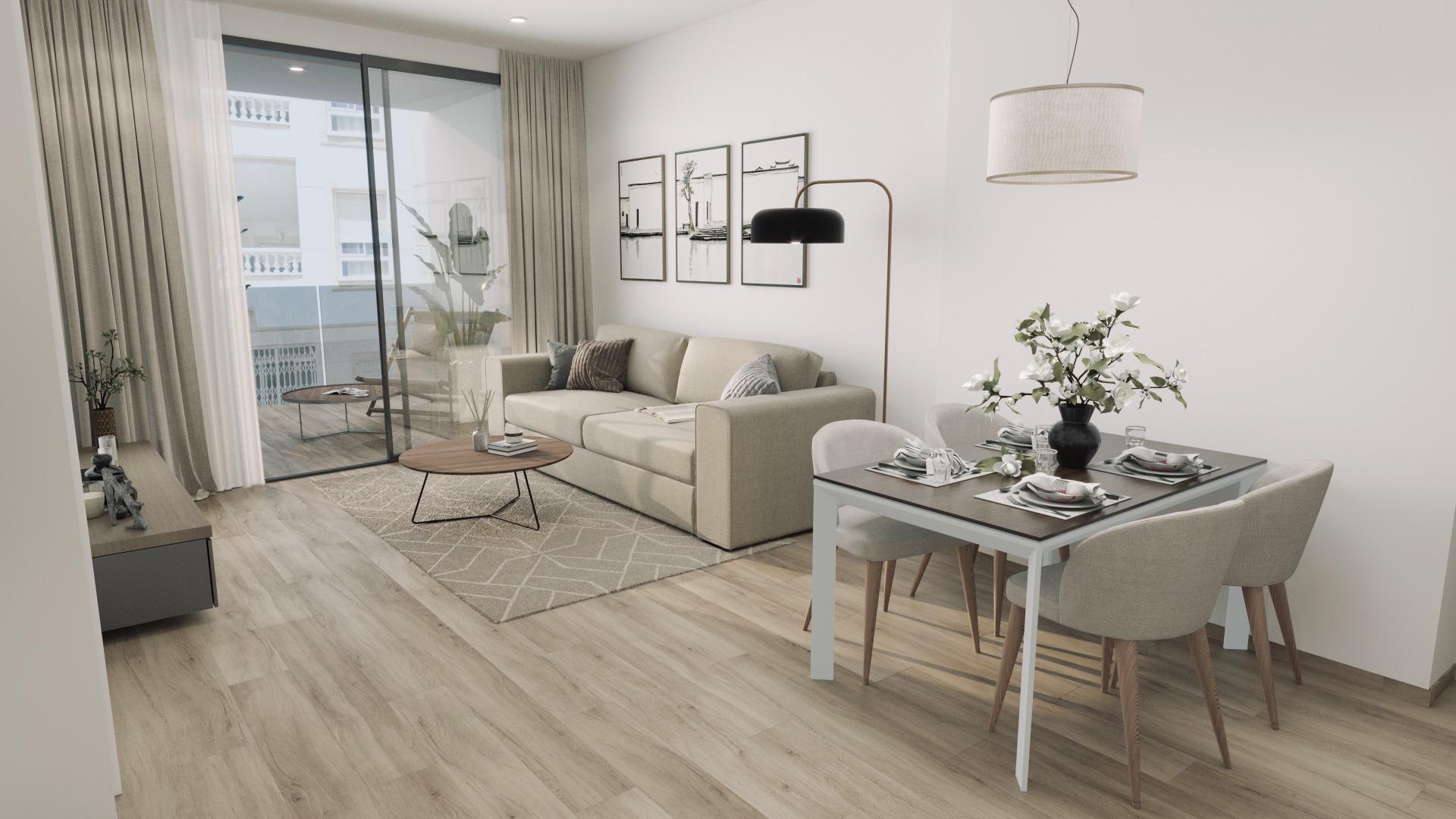 For sale - 1 Bedroom 1 Bathroom Apartment in Torrevieja - Centro  - Alicante