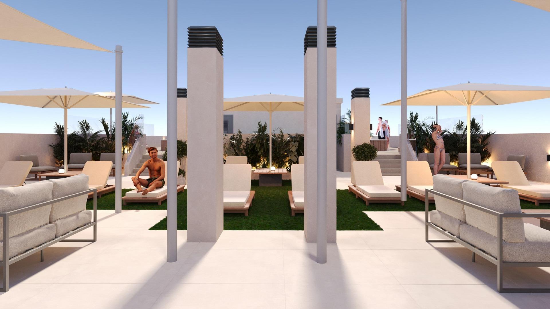 For sale - 2 Bedroom 2 Bathroom Penthouse in San Miguel de Salinas - Pueblo  - Alicante