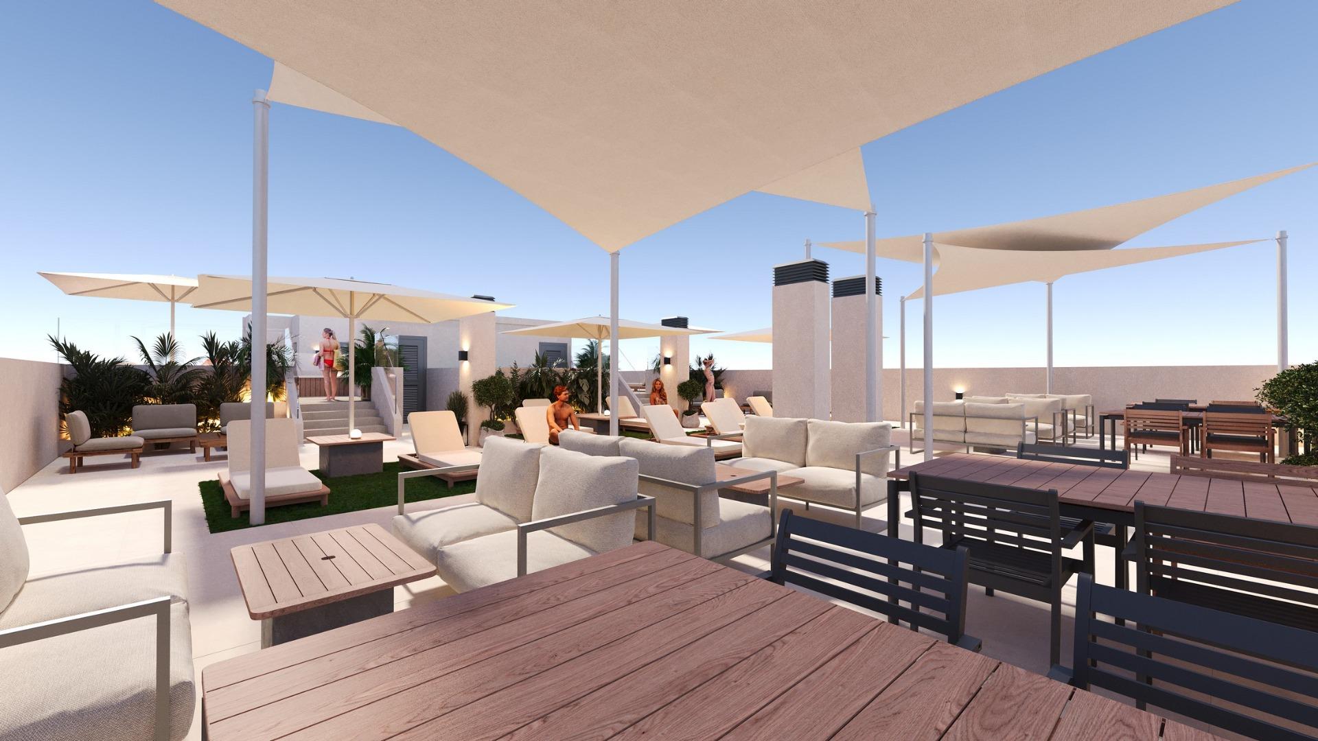 For sale - 2 Bedroom 2 Bathroom Penthouse in San Miguel de Salinas - Pueblo  - Alicante