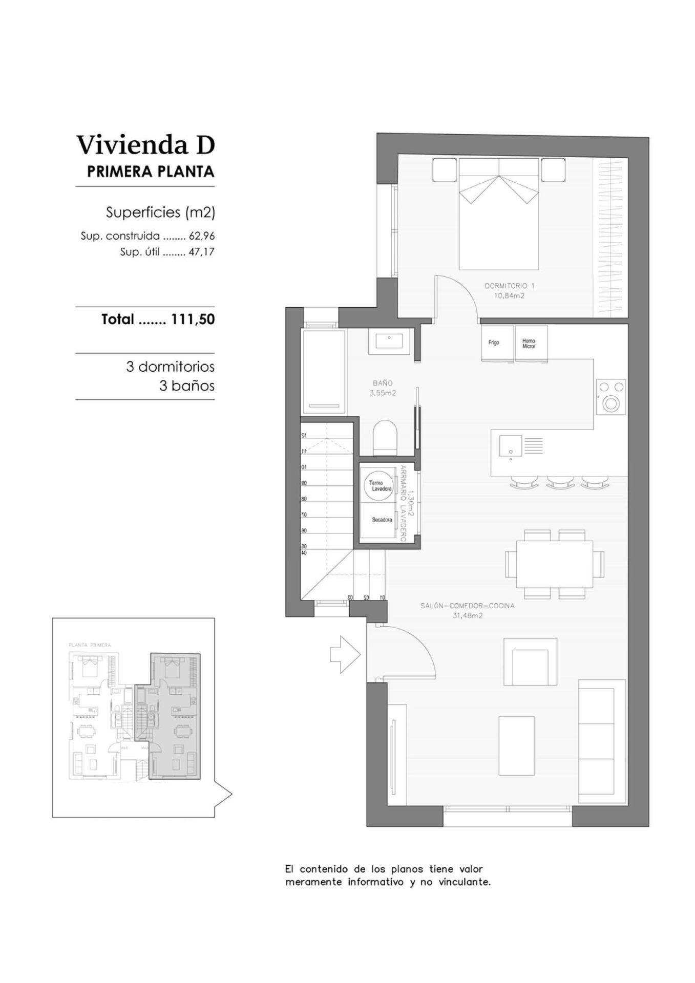 For sale - 3 Bedroom 3 Bathroom Penthouse in Benejúzar - pueblo  - Alicante