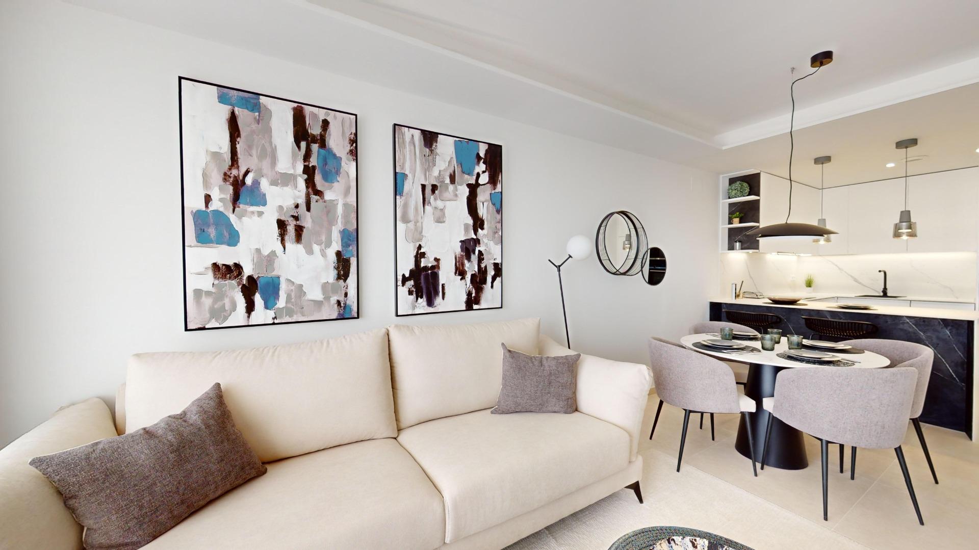 For sale - 2 Bedroom 2 Bathroom Apartment in Orihuela Costa - Lomas de Cabo Roig  - Alicante