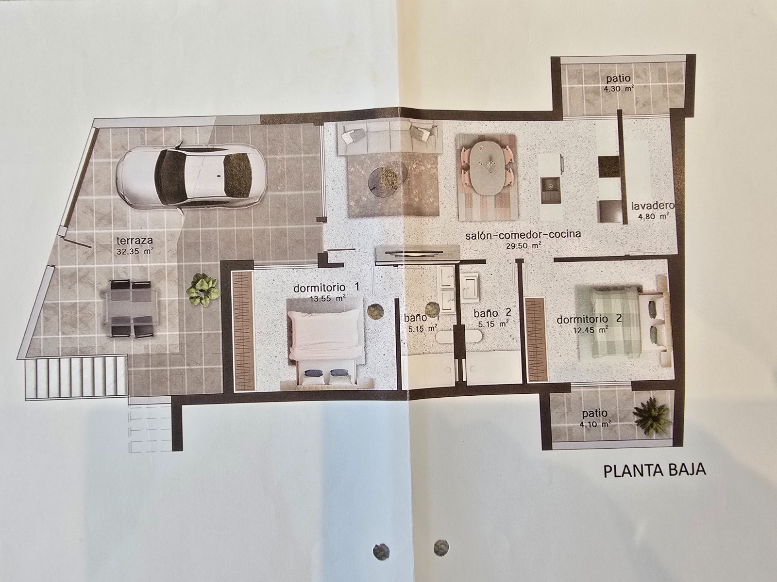 For sale - 2 Bedroom 2 Bathroom Apartment in Pilar de La Horadada - Costa Blanca  - Alicante