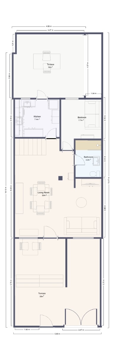 For sale - 3 Bedroom 2 Bathroom Villa in Pilar de La Horadada - Costa Blanca  - Alicante