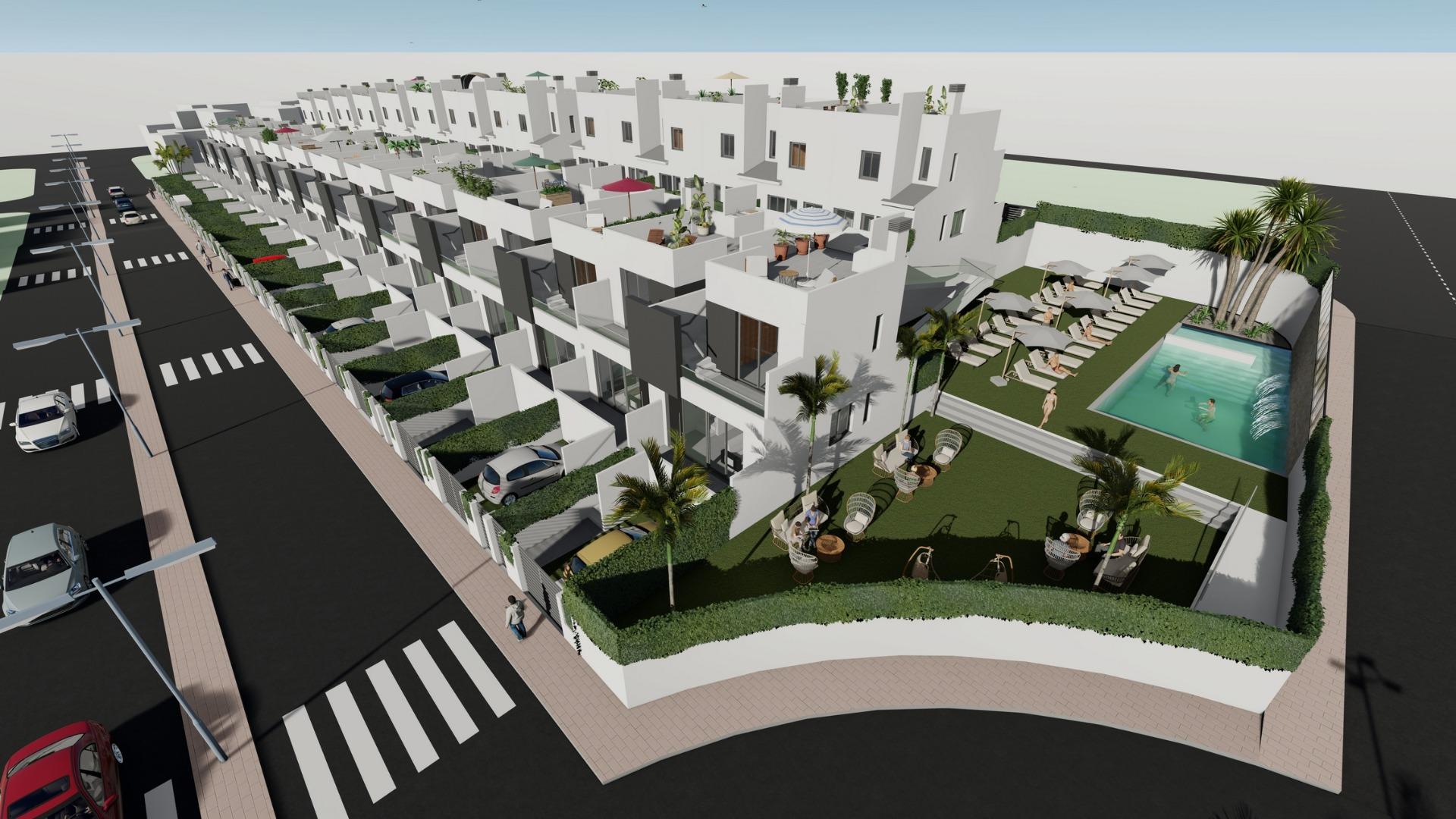 For sale - 2 Bedroom 2 Bathroom Town House in Cox - San Fernando  - Alicante