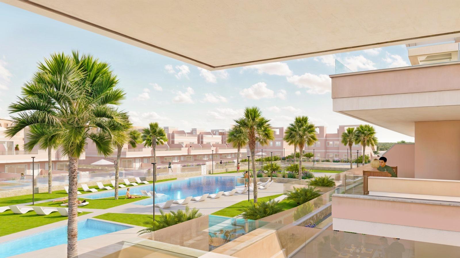 For sale - 3 Bedroom 2 Bathroom Apartment in Pilar de La Horadada - Lo Monte  - Alicante