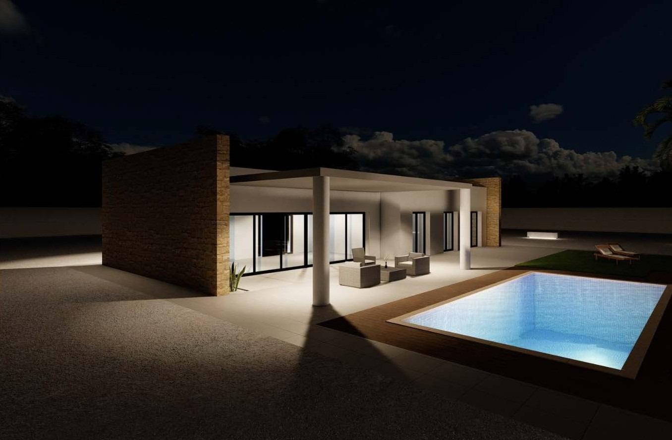 For sale - 3 Bedroom 2 Bathroom Villa in Pinoso - Campo  - Alicante