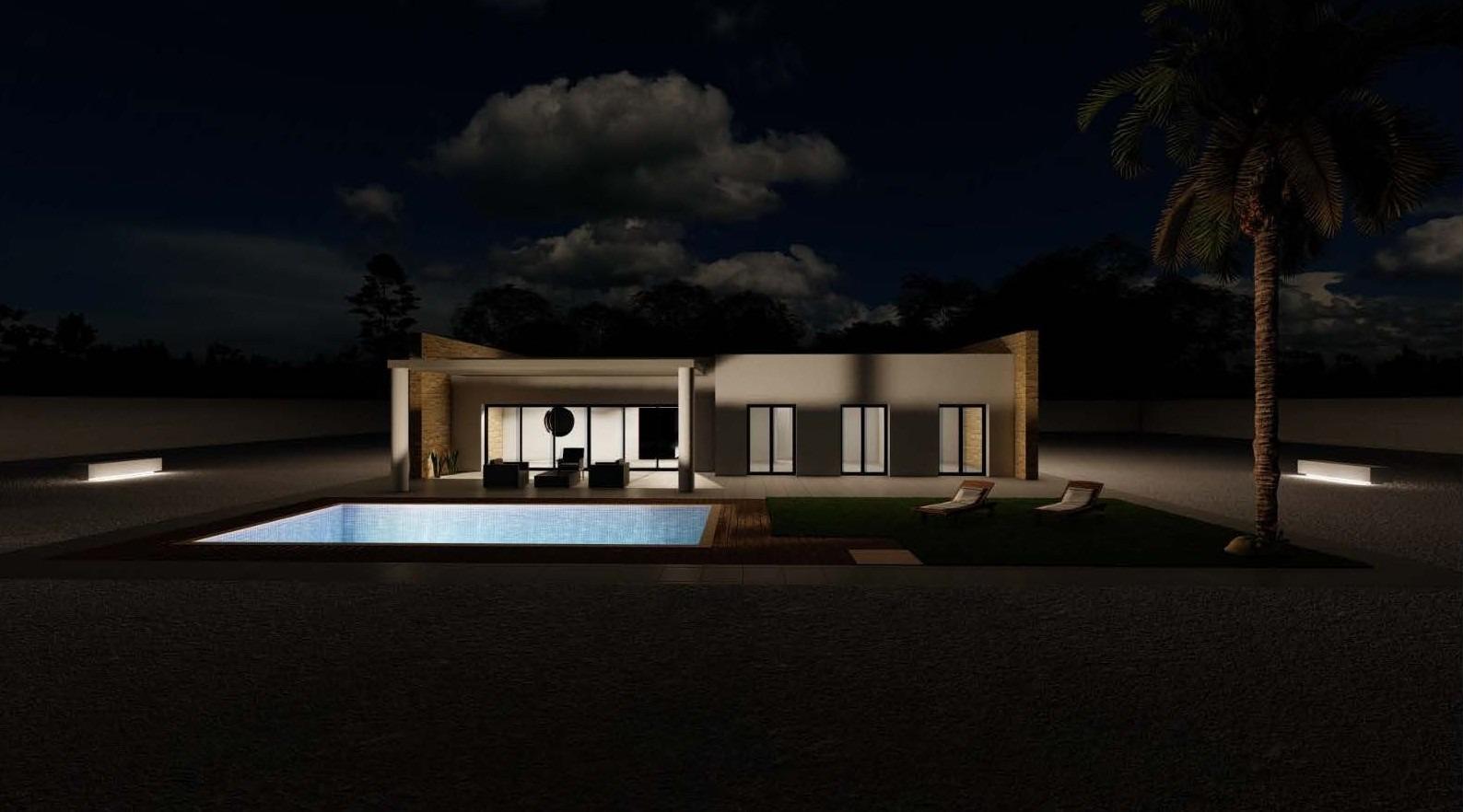 For sale - 3 Bedroom 2 Bathroom Villa in Pinoso - Campo  - Alicante