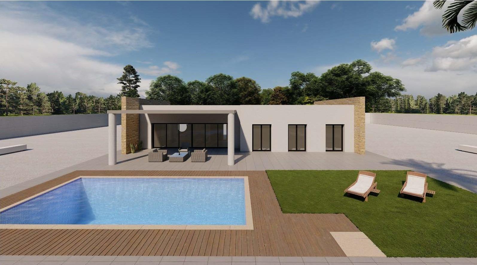 For sale - 3 Bedroom 2 Bathroom Villa in Pinoso - Campo  - Alicante