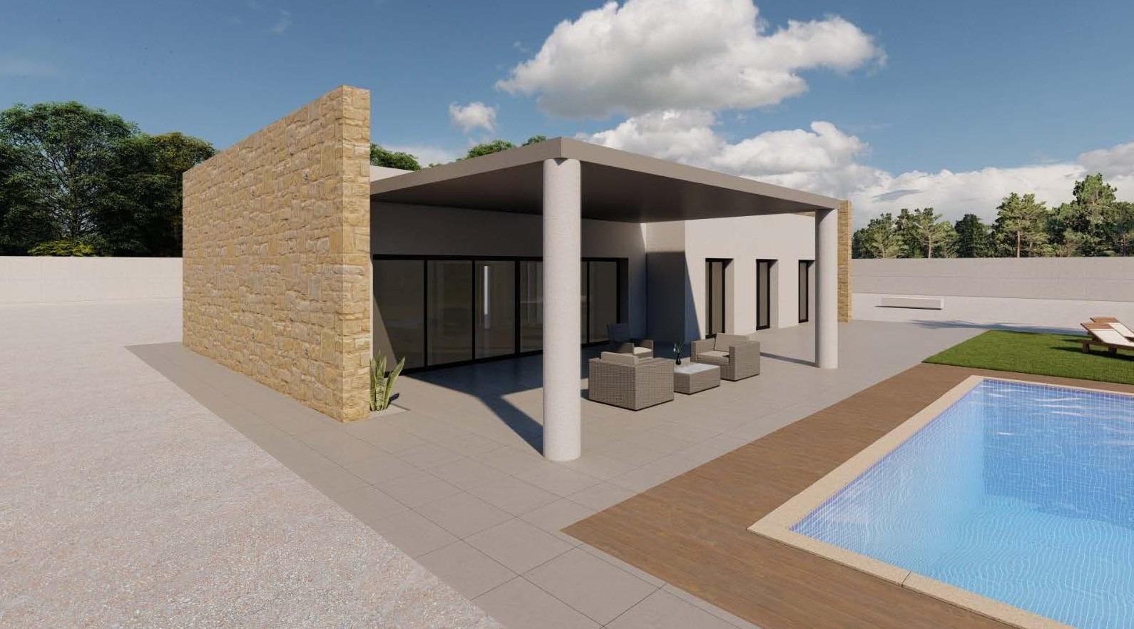 For sale - 3 Bedroom 2 Bathroom Villa in Pinoso - Campo  - Alicante