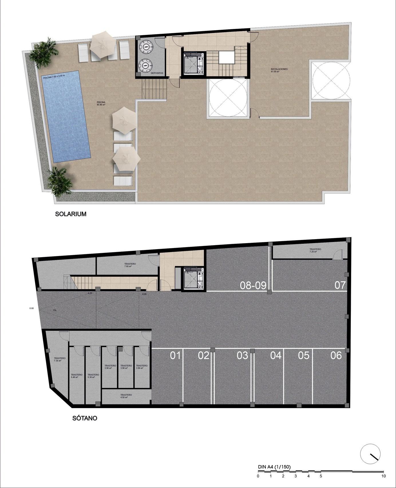 For sale - 3 Bedroom 2 Bathroom Penthouse in Catral - pueblo  - Alicante