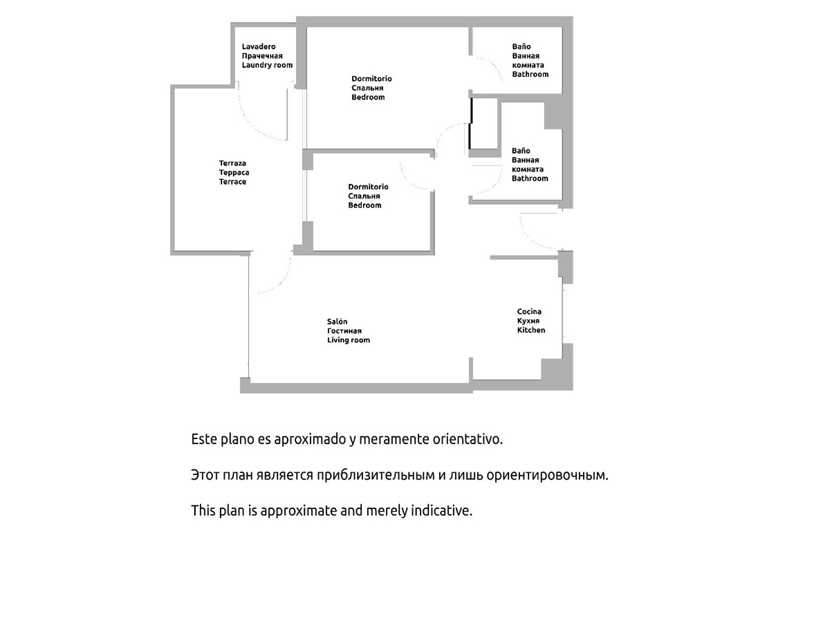 Sold - 2 Bedroom 2 Bathroom Apartment - Middle Floor Apartment in Orihuela - Mil Palmeras  - Alicante