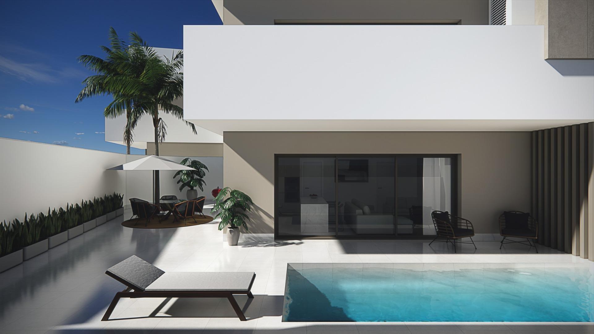 For sale - 3 Bedroom 2 Bathroom Bungalow in Pilar de La Horadada - pueblo  - Alicante