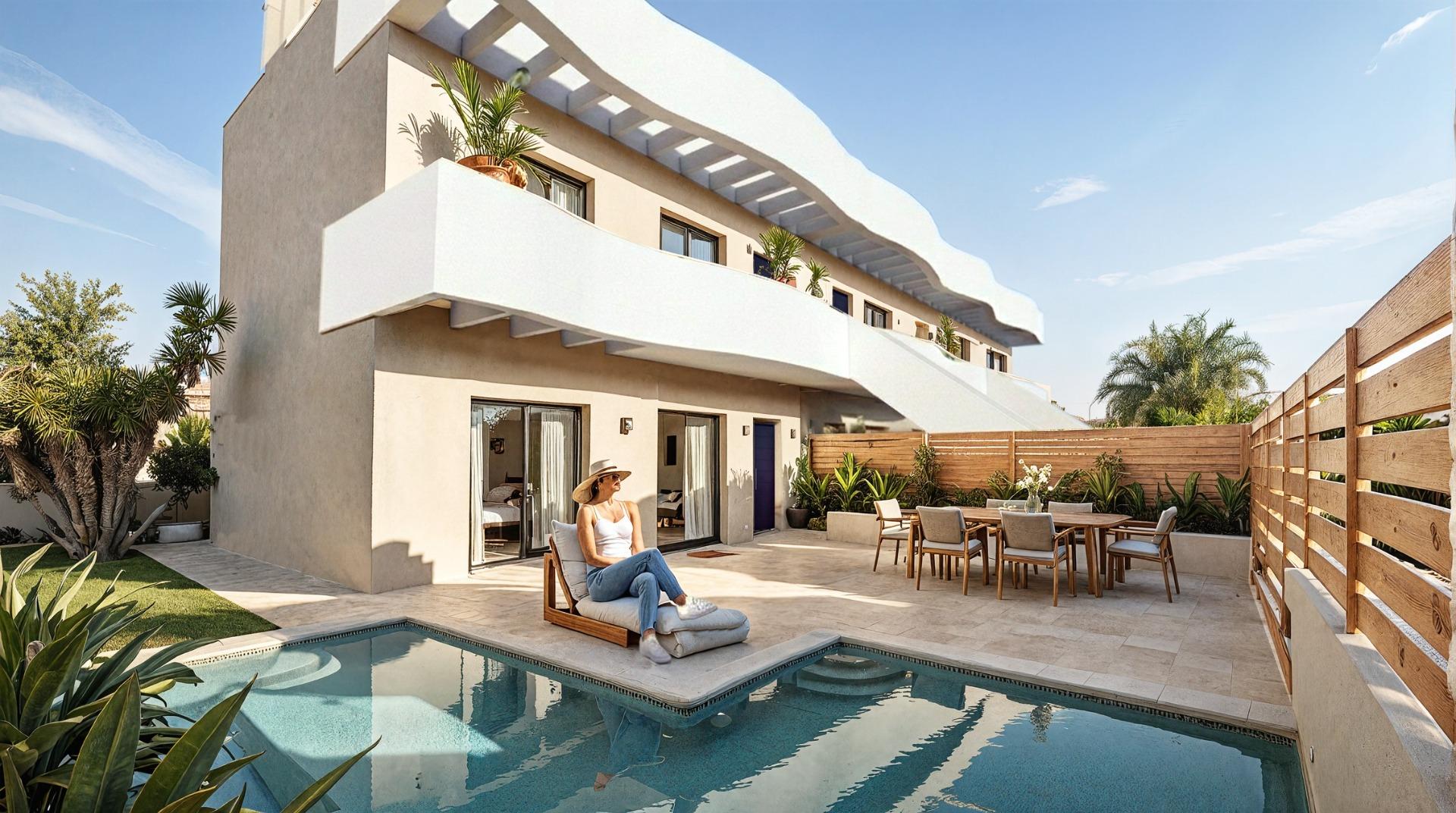 For sale - 3 Bedroom 2 Bathroom Bungalow in Pilar de La Horadada - parques de Andromeda  - Alicante