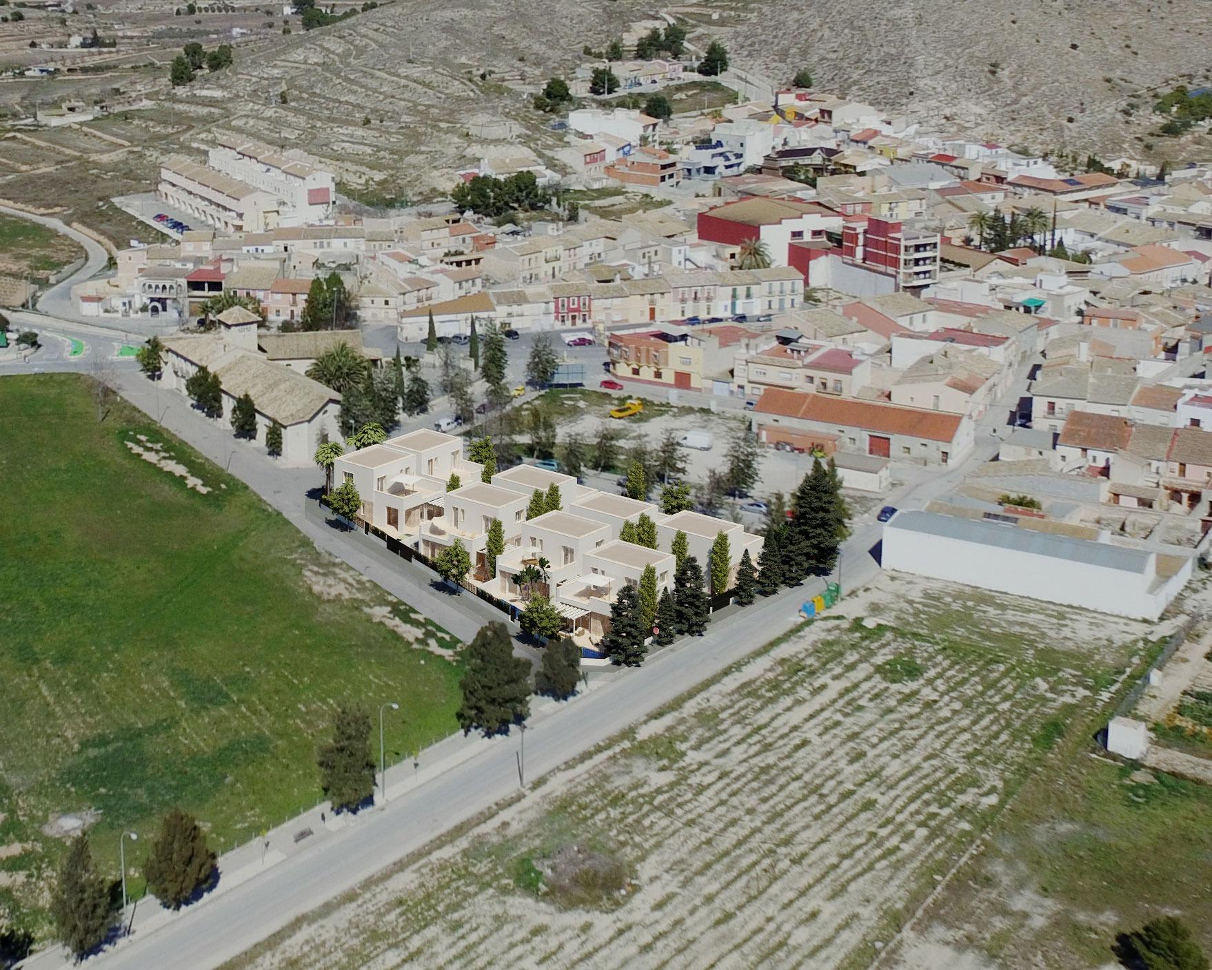 New Build - 3 Bedroom 3 Bathroom Villa in Hondón de las Nieves - Centro  - Alicante