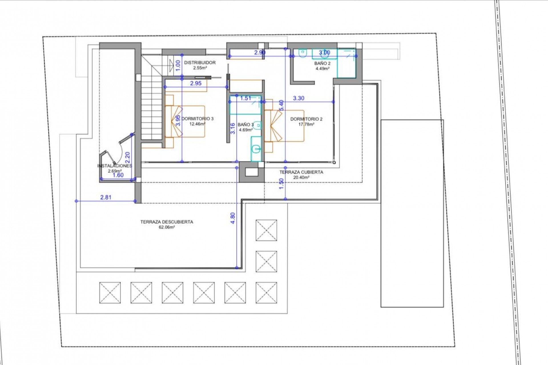 For sale - 3 Bedroom 4 Bathroom Villa Detached in Ciudad Quesada - Ciudad Quesada  - Alicante