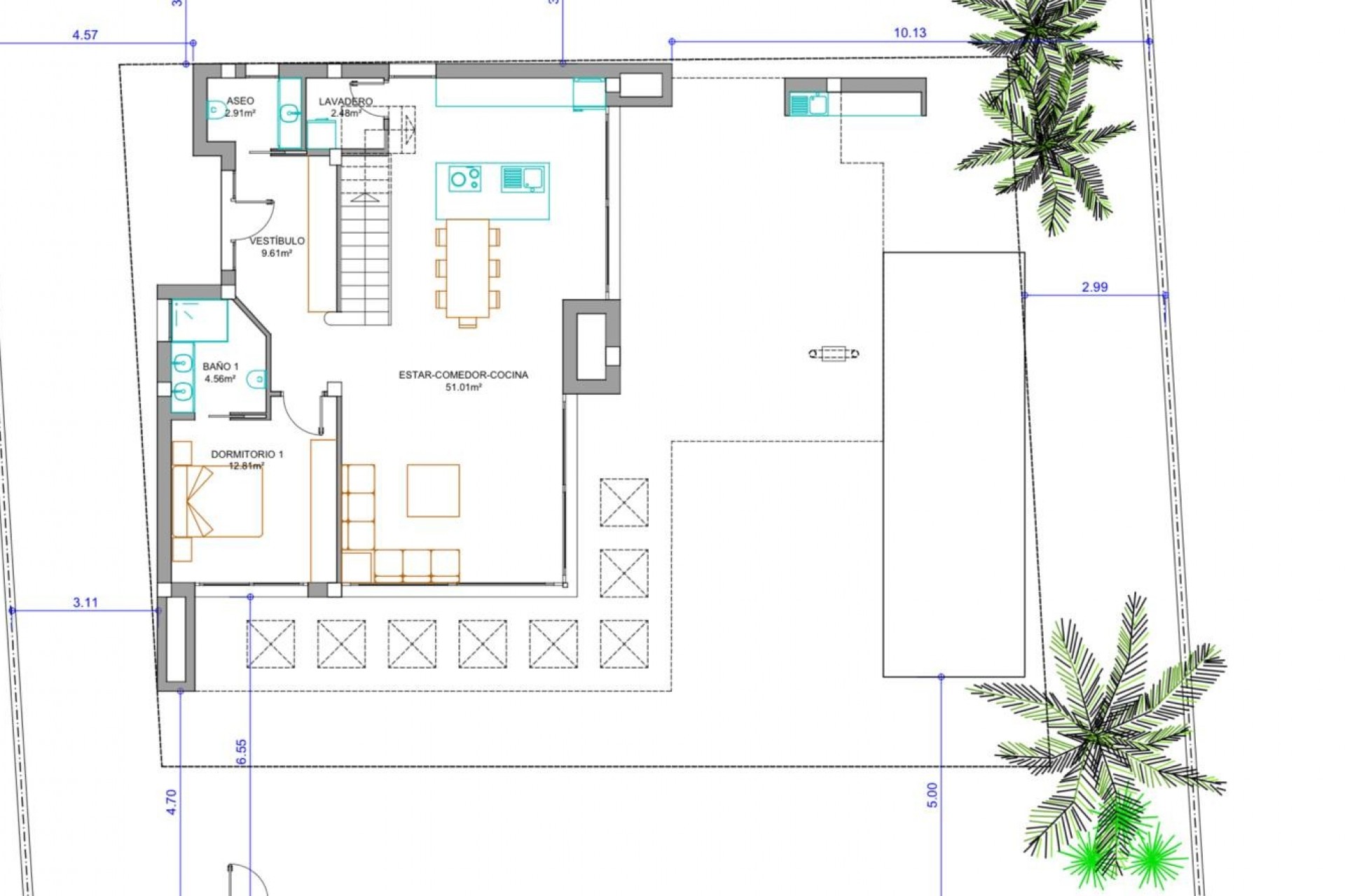 For sale - 3 Bedroom 4 Bathroom Villa Detached in Ciudad Quesada - Ciudad Quesada  - Alicante