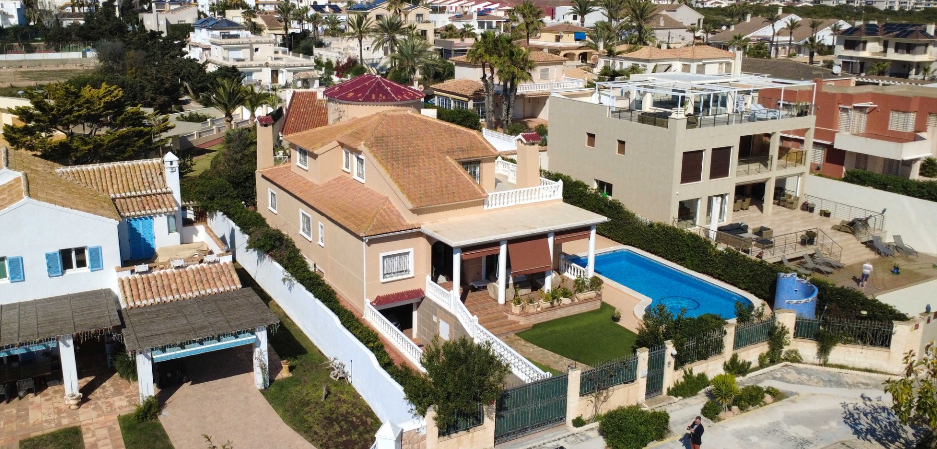For sale - 5 Bedroom 6 Bathroom Detached Villa in Torrevieja - Torrelamata - La Mata  - Costa Blanca (Alicante)