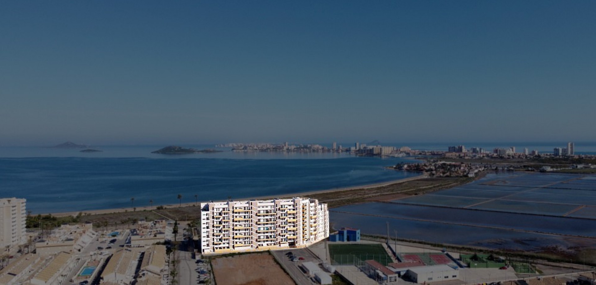 For sale - 3 Bedroom 2 Bathroom Apartment in Cartagena - Playa Honda-Playa Paraíso  - Murcia