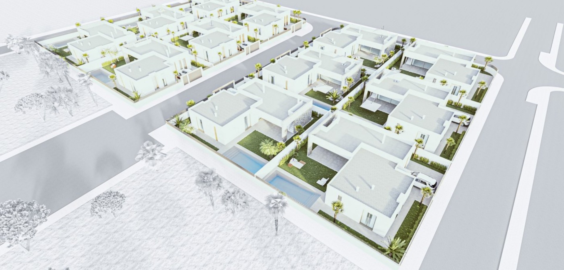 For sale - 3 Bedroom 2 Bathroom Detached Villa in Cartagena - Mar De Cristal  - Murcia