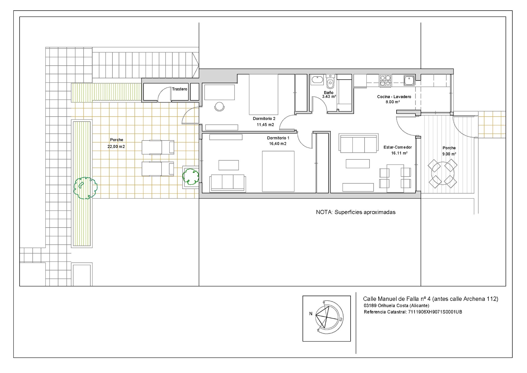For sale - 2 Bedroom 1 Bathroom Bungalow in Orihuela Costa - Costa Blanca  - Alicante