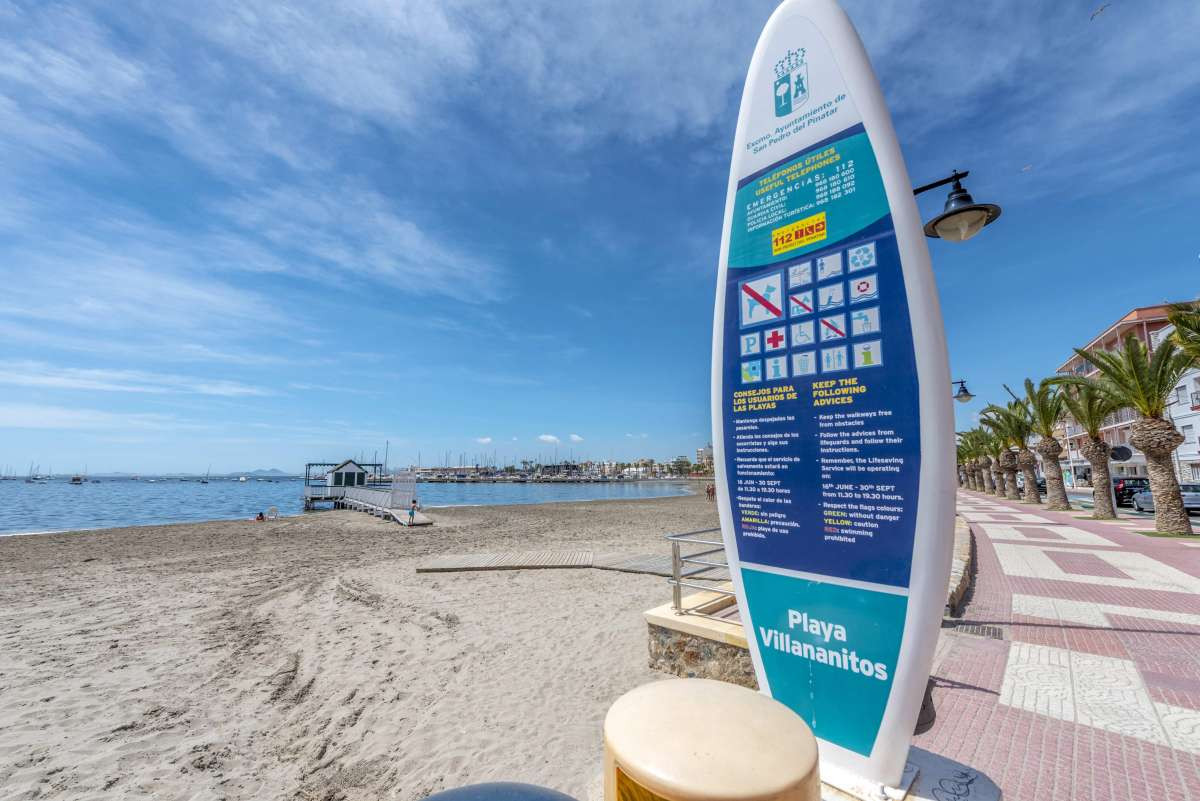 For sale - 2 Bedroom 2 Bathroom Apartment - Middle Floor Apartment in San Pedro del Pinatar - Lo Pagan  - Murcia