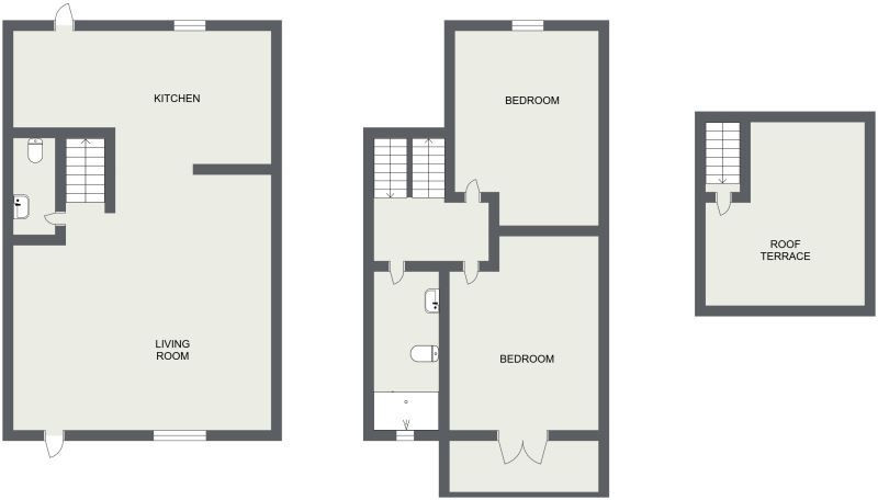 For sale - 2 Bedroom 2 Bathroom House - Townhouse in Orihuela - Los Dolses  - Alicante